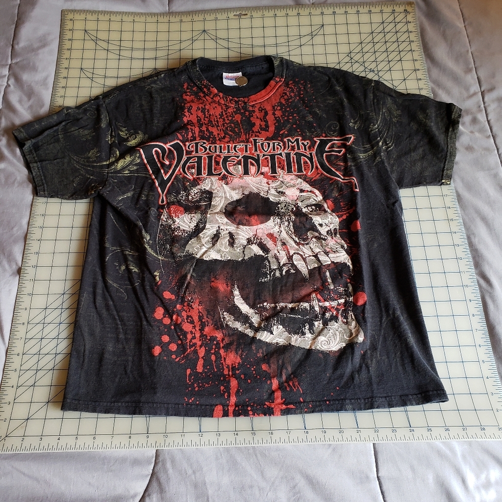 Bullet for my Valentine all-over print t shirt XL